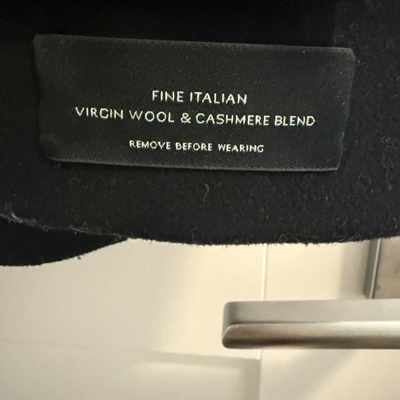 BABATON Virgin Wool & Cashmere Blend Double Breast Pea Coat - Picture 2 of 3